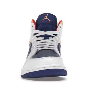 Jordan 1 Mid Royal Blue Lazer Orange
